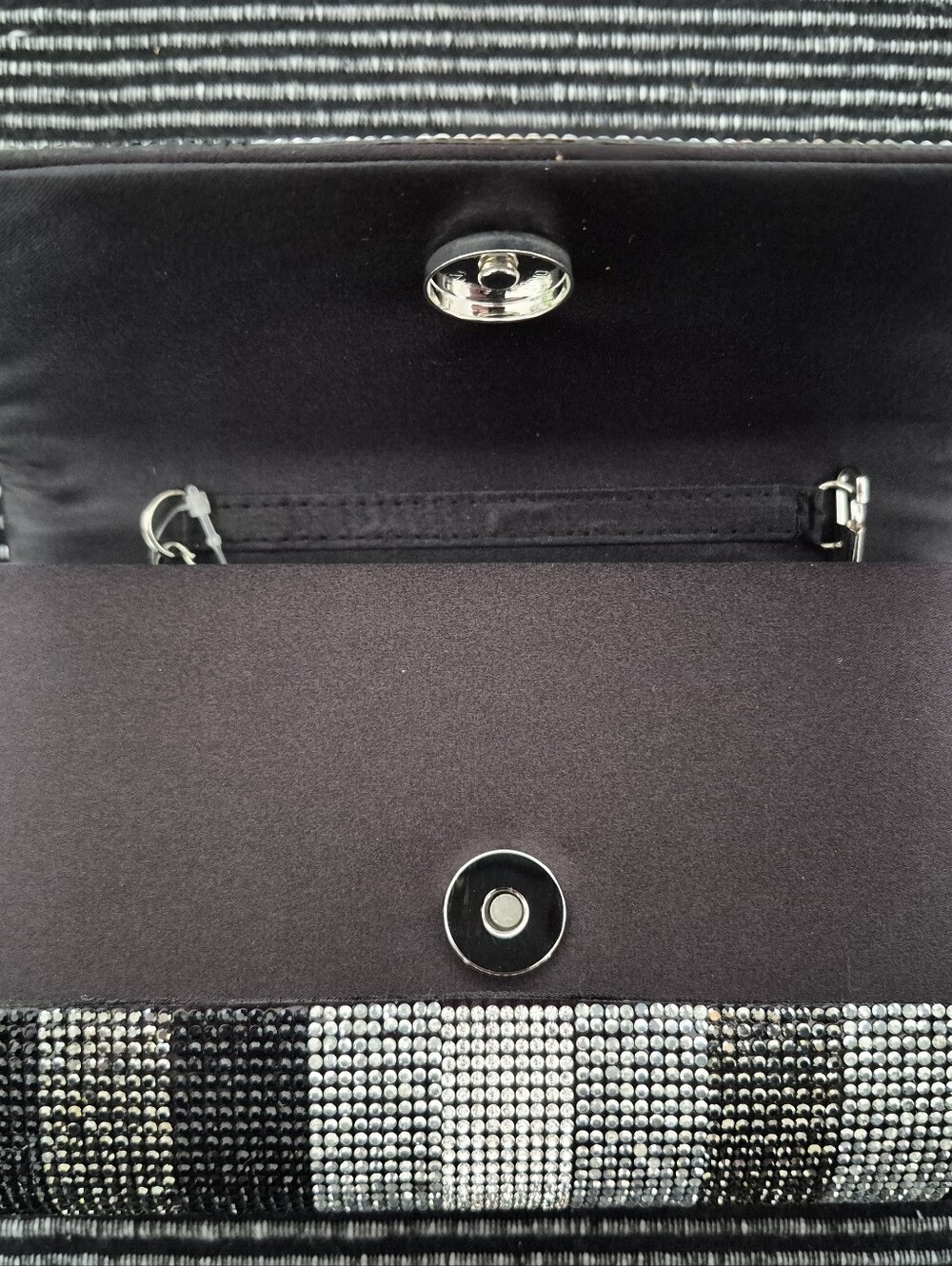 Aldo Rhinestone Clutch - Picture 3 of 6